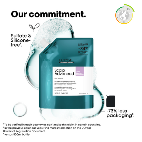 Scalp Advanced Anti-Inconfort Shampooing Professionnel Recharge