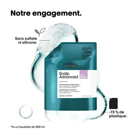 Scalp Advanced Anti-Inconfort Shampooing Professionnel Recharge