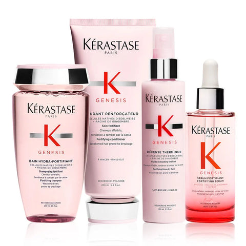 Routine Genesis anti-chute causée par la casse pour cheveux fins à mi-épais