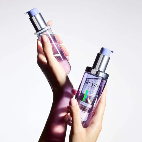 Blond Absolu Duo L'huile Cicagloss rechargeable pour cheveux blonds sensibilités, éclaircis ou méchés