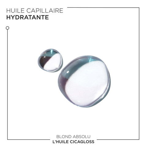 Blond Absolu Duo L'huile Cicagloss rechargeable pour cheveux blonds sensibilités, éclaircis ou méchés