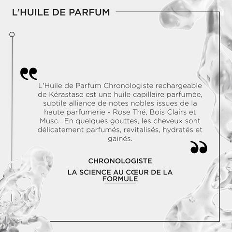 CHRONOLOGISTE L'HUILE DE PARFUM RECHARGEABLE