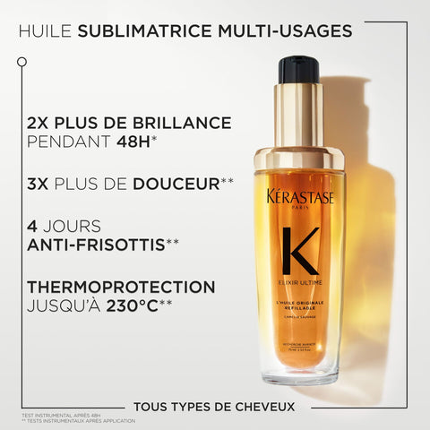 HUILE CAPILLAIRE L’HUILE ORIGINALE RECHARGEABLE