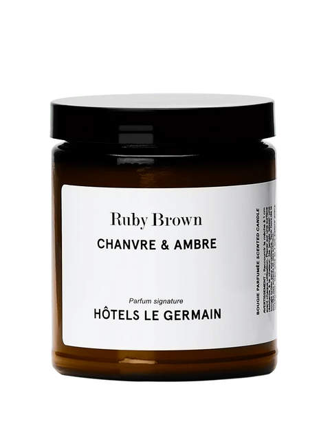 Bougie Chanvre & Ambre