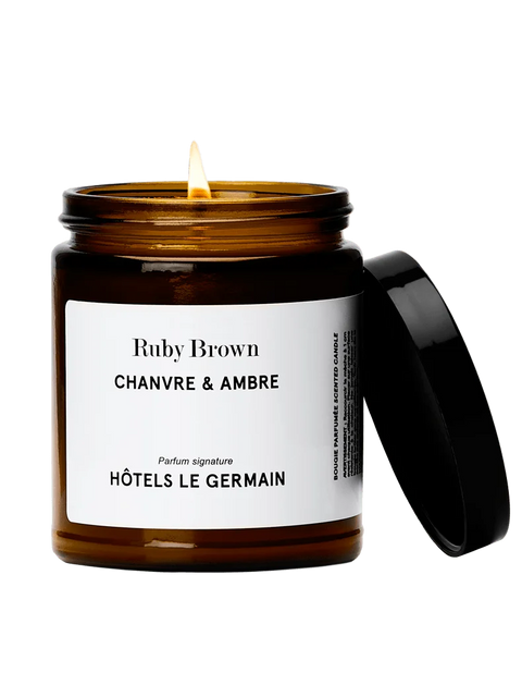 Bougie Chanvre & Ambre